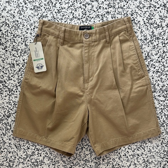 NWT Dockers Original Khaki PleatedShorts - Picture 1 of 8